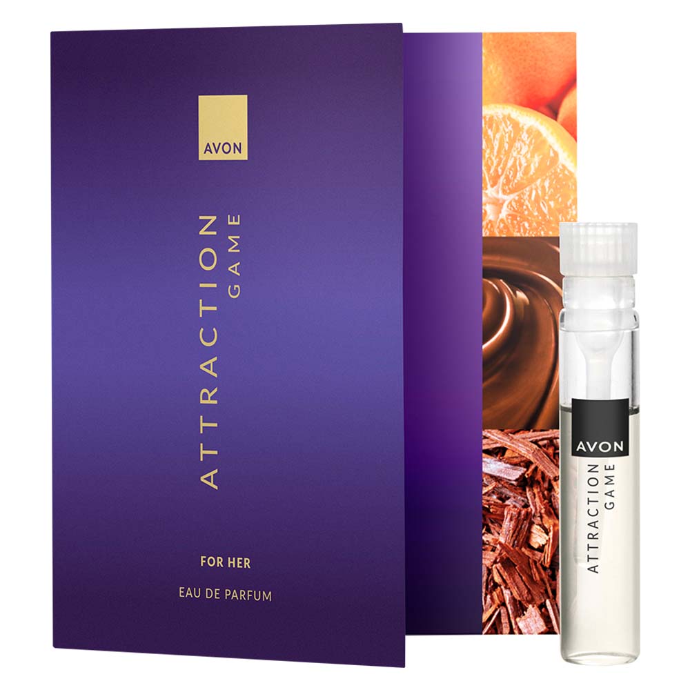 Avon - Attraction Game for Her EDP - vzorek v letáku - 
