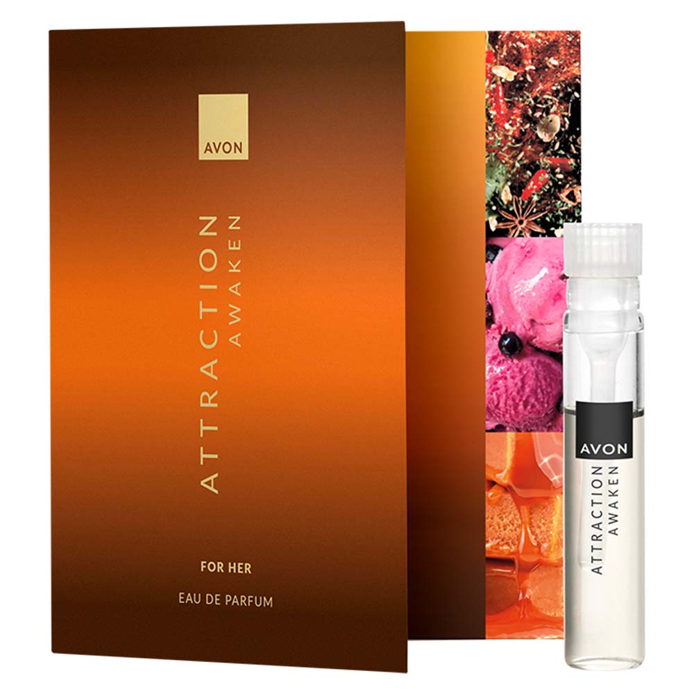 Avon - Attraction Awaken for Her EDP - vzorek v letáku - 