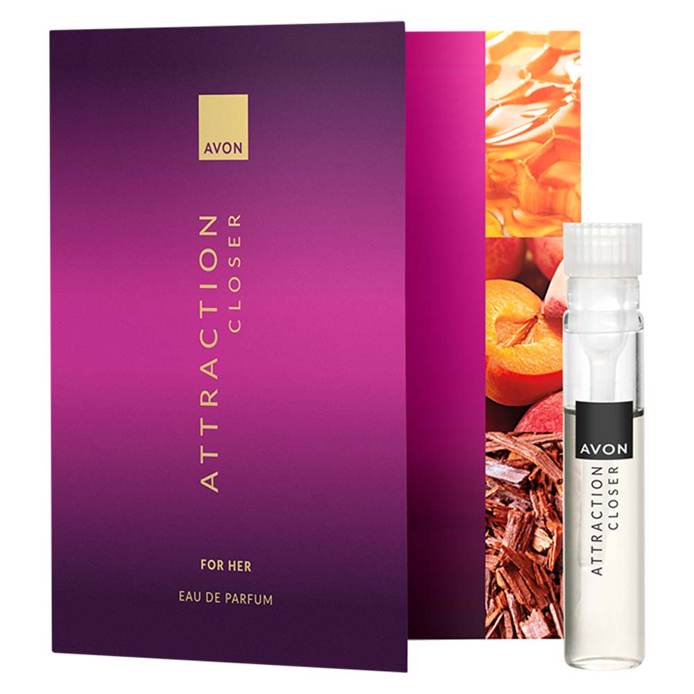Avon - Attraction Closer for Her EDP - vzorek v letáku - 