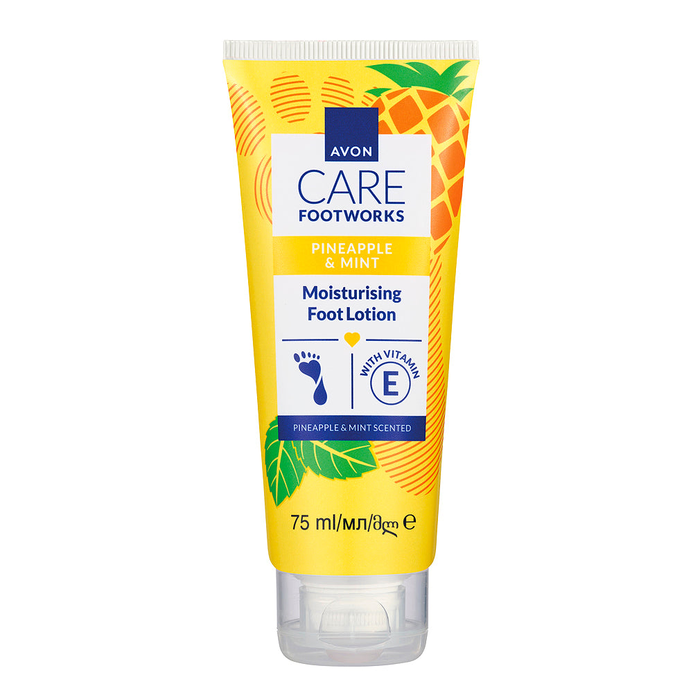 Avon - Hydratační mléko na nohy s vůní ananasu a máty - 