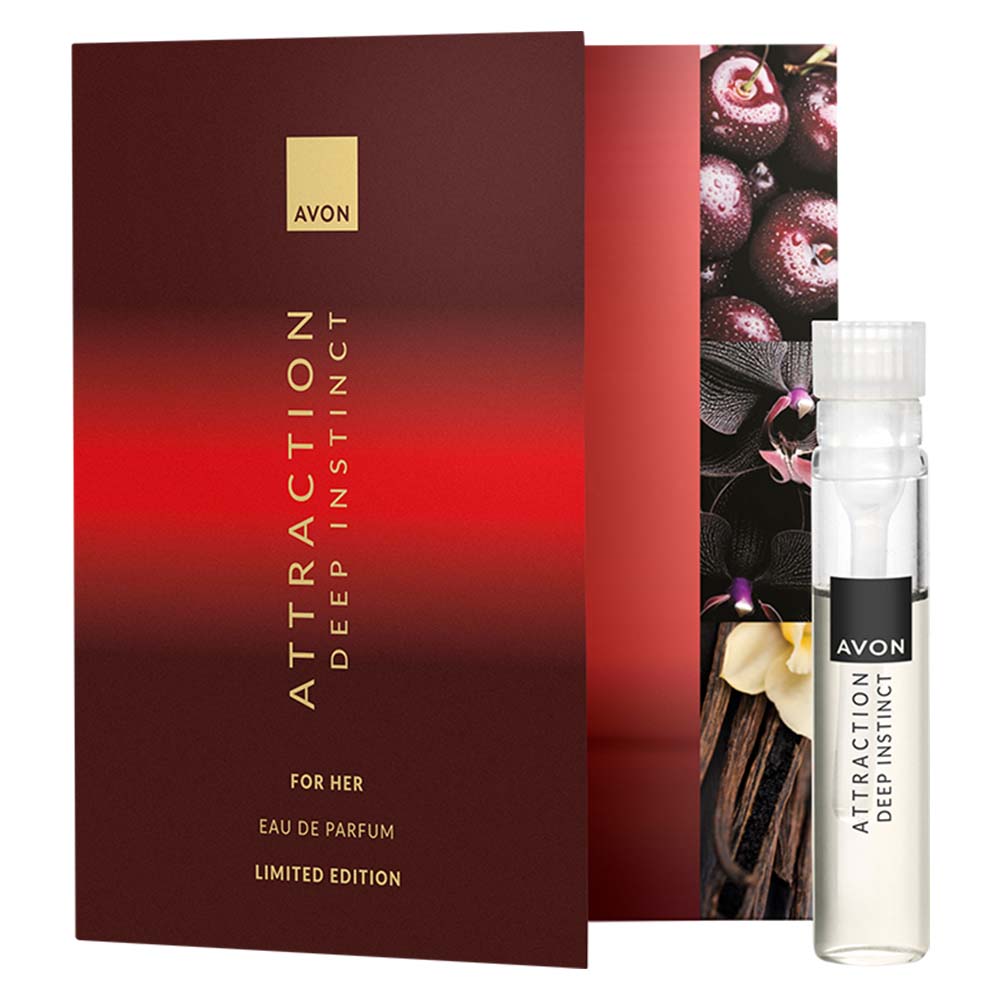Avon - Attraction Deep Instinct for Her EDP - limitovaná edice - vzorek v letáku - 