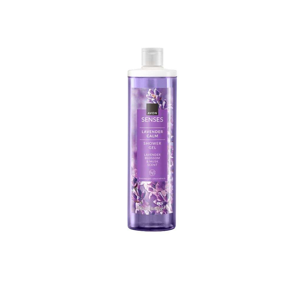 Avon - Sprchový gel s vůní levandule a mošusu - 