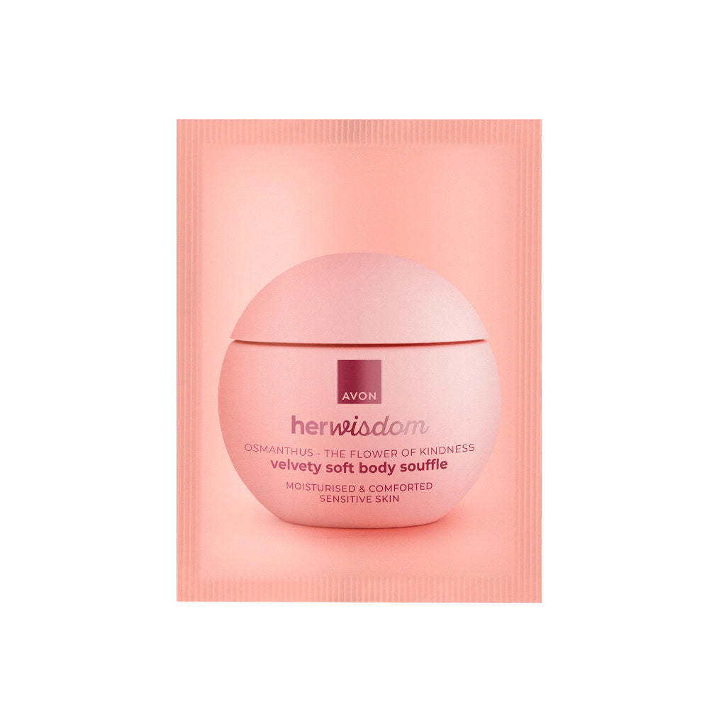 Avon - Osmanthus Velvety Soft Body Soufflé – vzorka - 